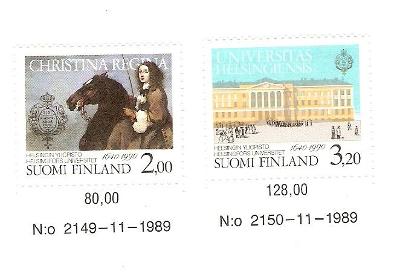**Finsko, Michel 1106-1107 Universita Helsinki