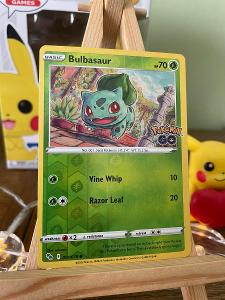 Pokemon karta Bulbasaur 001 Reverse holo Pokémon GO