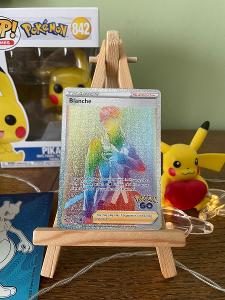 Pokemon karta Blanche 082/078 Ultra rare Rainbow Pokémon GO