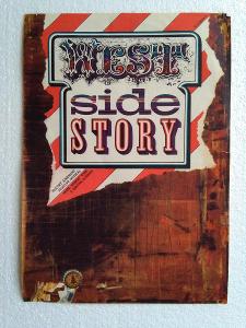 Filmový plakát West Side Story (vzácný a drahý plakát)
