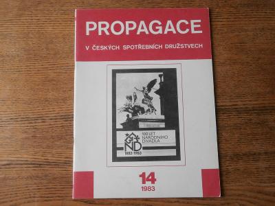 časopis PROPAGACE * rarita ! reklama, design ... 14/1983