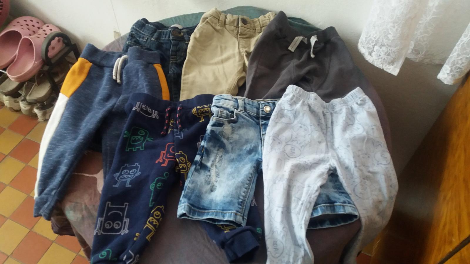 Chlapecké oblečení 9-12 měsíců - 14 ks  - Dětské sety oblečení