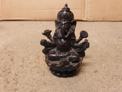 Nějaká starší figurka - indický bůžek - Orient  