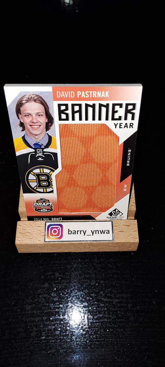 David Pastrňák Banner Draft Year - Hokejové karty