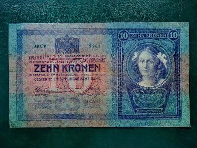 10 Kronen 1904  💥Bez pretisku💥Vzacna