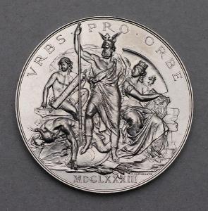 Velká Medaile 1883 - Porážka Turků u Vídně - Scharff + Tautenhayn - R!