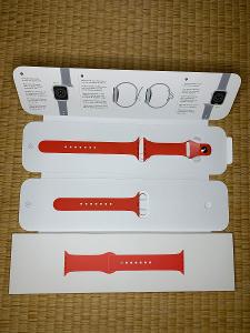Apple Watch 45mm (PRODUCT)RED sportovní řemínek (pouze rozbaleno)