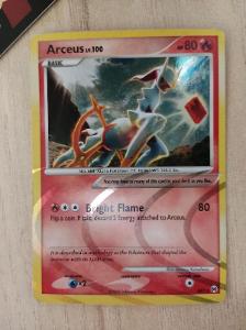 Pokémon karty Arceus - AR3 - Holo Rare Platinum : Arceus