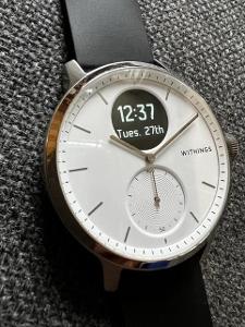Chytré hodinky Withings Scanwatch 42 mm (HWA09) bílé