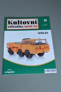 Tatra 813 tahač návěsů 1:43 + časopis v češtině
