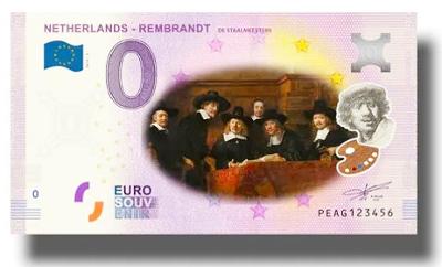 🌟 Rarita 🌟 Rembrandt Color , ART 2) 🌟 , nádherný 0 Eurosouvenir 