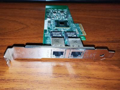 Síťová karta Intel Gigabit ET Dual Port RJ-45 897654 E1G42ETBLK server