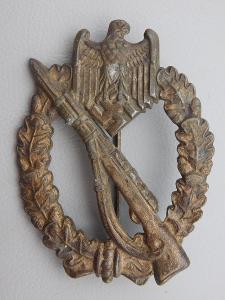 M_N Pěchotní útočný odznak značen "FERDINAND WIEDMANN L/51 "