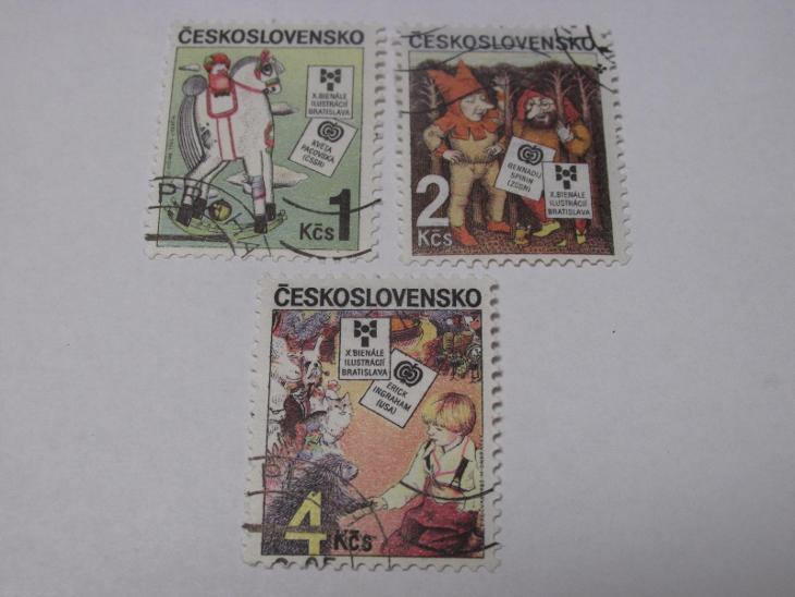 Známky Československo 1985, Bienále ilustrací dětských knih - Filatelie