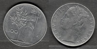 1977 Itálie 100 lir z oběhu