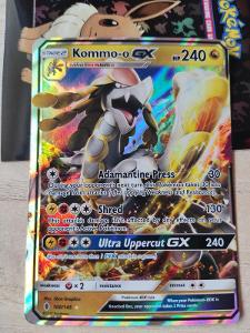 Pokémon karty - Kommo-o GX - 100/145 Ultra Rare MISSCUT cards Guardian