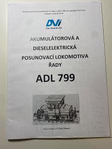 Studijní materiál pro strojvedoucí ČD - řada 799