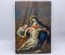 Barokní malovaný obraz Piety - olej na dřevě - Umění