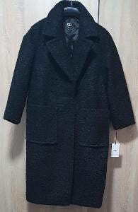 UGG dámský kabát W Hattie Long Oversized Coat velikost XL černá