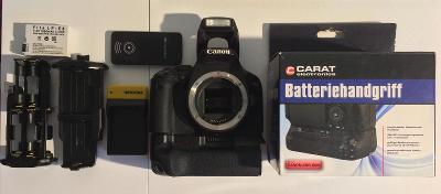 Canon EOS 550D + bateriový grip, 18 MPx, LiveView, Full HD video, HDMI