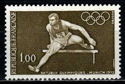 ** FRANCIE: Letní olympiáda MNICHOV 1972, kat. 0,60 Mi€