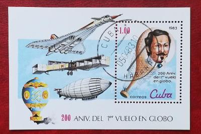Kuba - Letectví, vzducholoď