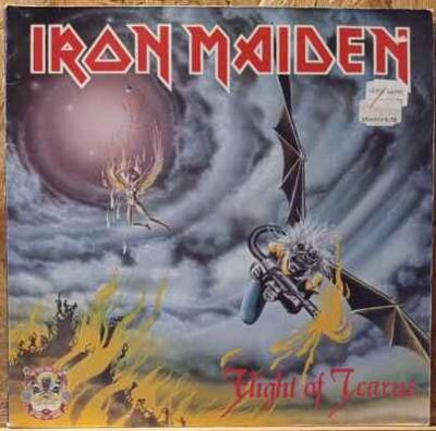 2 x 12" Iron Maiden - Flight Of Icarus · The Trooper, 1990 