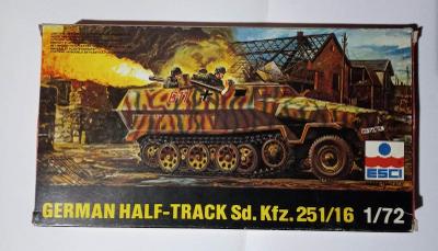 Esci  Sd.Kfz 251/16 half track 1/72  
