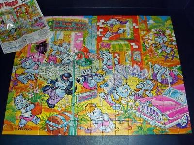 Kinder: maxi puzzle HOLLYWOOD