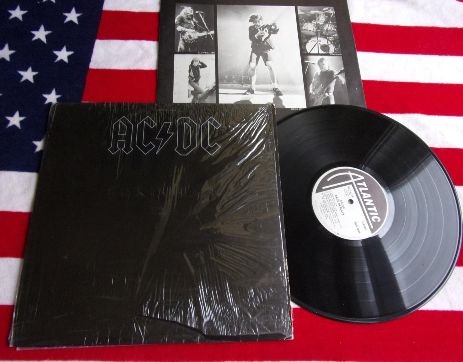 ⚡️ LP: AC/DC - BACK IN BLACK, jako nová NM, orig 1press Bob Ludwig USA - LP / Vinylové desky