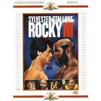ROCKY 3 / ROCKY III (1982) DVD CZ, Stallone, RARITA !!!