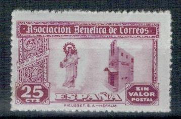 Španělsko 1943 Známky ** Panna Maria děti sirotci charita