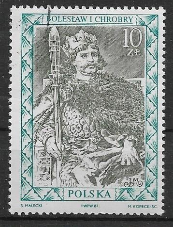 Osobnosti Boleslaw I Chrabrý Polsko - Známky