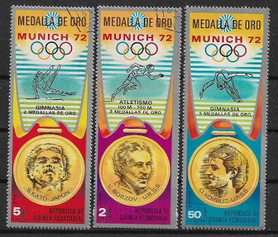 Olympijské hry  MNICHOV 1972  medailisté