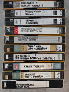VHS mix rychlodabing 10 kazet