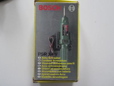 Aku Šroubovák BOSCH PSR 2,4V / slabá baterie 