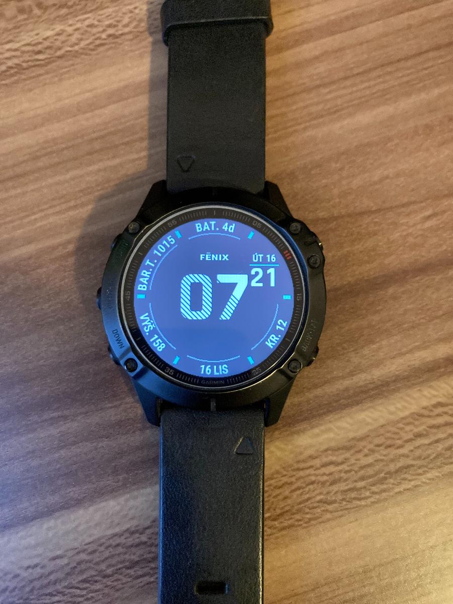 Garmin Fenix 6 PRO Černé Aukro