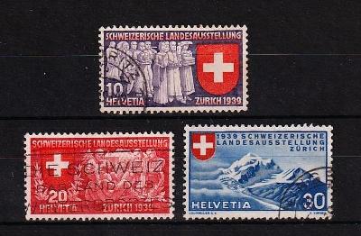 Švýcarsko  - Mi: 335-337