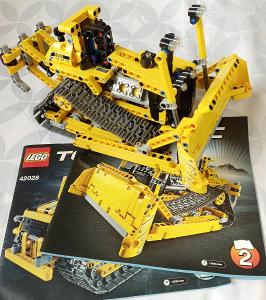 LEGO set TECHNIC 42028-1 Bulldozer + návod - KG Mix Směs od 1Kč