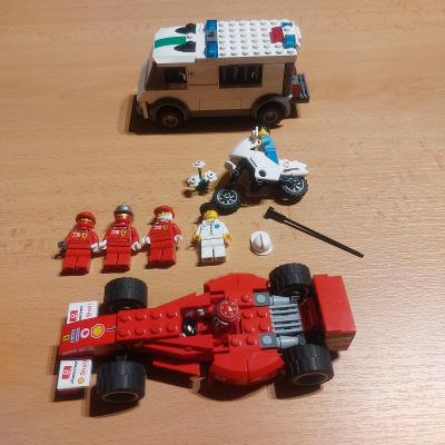 🌶 Lego 8362 Racers Ferrari F1 a další. Od 1kč !!!