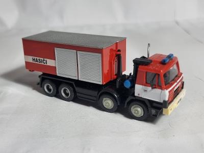 Tatra 815 8x8 hasiči, technický kontejner 1:87