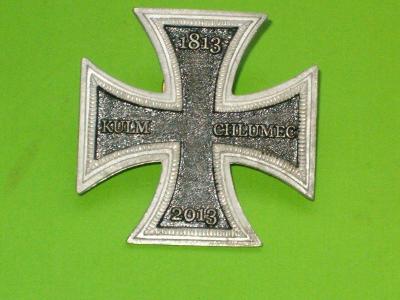 Odznak Kulmský kříž 200.let bitvy u Chlumce 1813