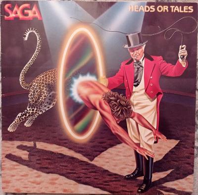 Saga – Heads Or Tales - POLYDOR 1983 - VG