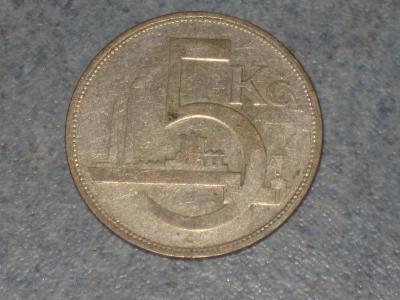 Mince 5 Kč 1932