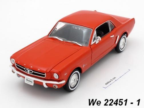 Welly 1:24 Ford 1964-1/2 Mustang Coupe (red) | Aukro