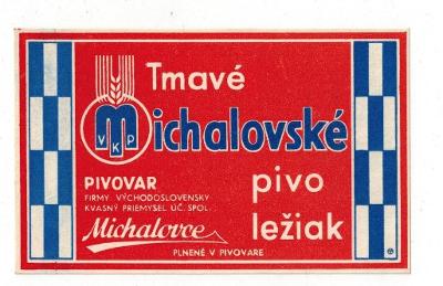 Michalovce - Tmavé ležiak - 11,7x7,3 cm