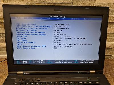 360) Lenovo ThinkPad L430 - na diely, funkčné / i5-3320M, 14" HD