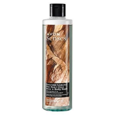 Avon Sprch gel na tělo,vlasy s vůní grapefruitu a cedrového dřeva250ml