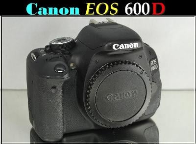 💥 Canon EOS 600D **18 Mpx CMOS / DIGIC 4*Full HDV** 👍TOP 16500 Exp. 