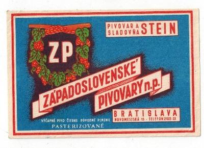 Bratislava - Stein - ZP - modrá